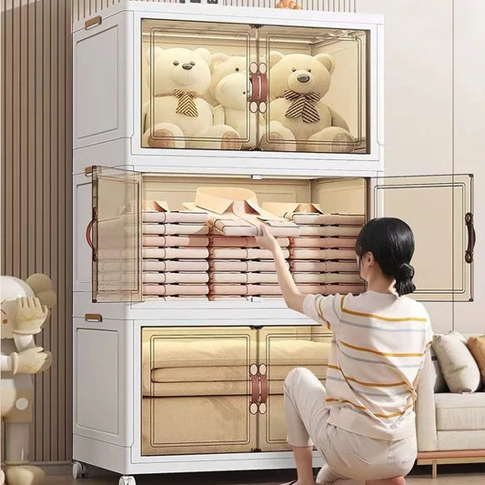 Multifunction Folding Living Room Cabinet