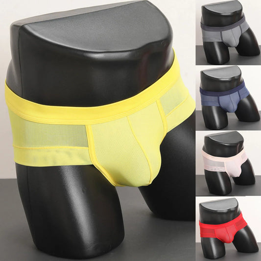 Men's Low Waisted Mesh Underwear