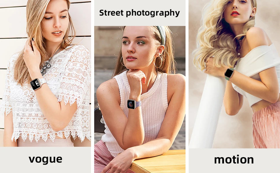 Floral Engraved Strap Apple Watch Band