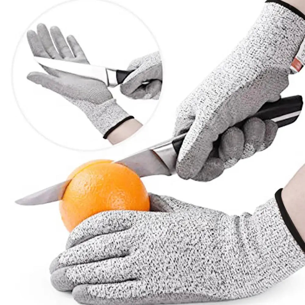 2023 Level 5 Safety Anti Cut Gloves High-strength Industry Kitchen Gardening Anti-Scratch Anti-cut Glass Cutting Multi-Purpose