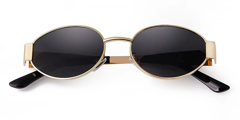 Metal Frame Pilot Sunglasses