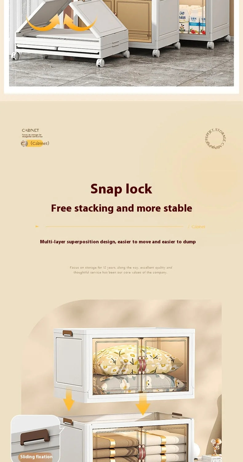 Multifunction Folding Living Room Cabinet