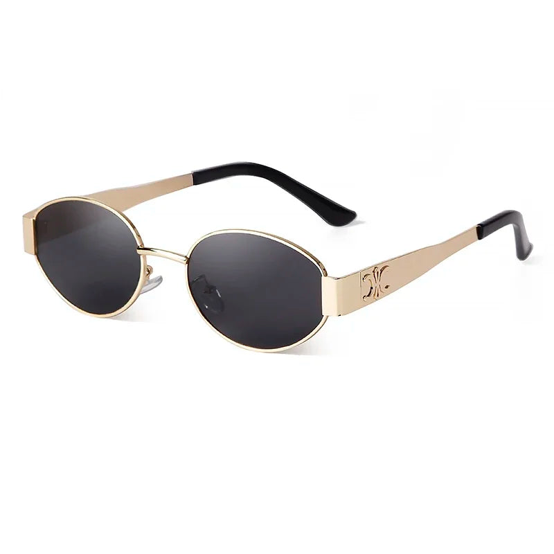 Metal Frame Pilot Sunglasses