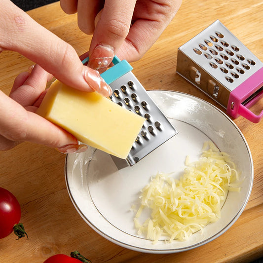 Stainless Steel Mini Four-Sided Grater Planer
