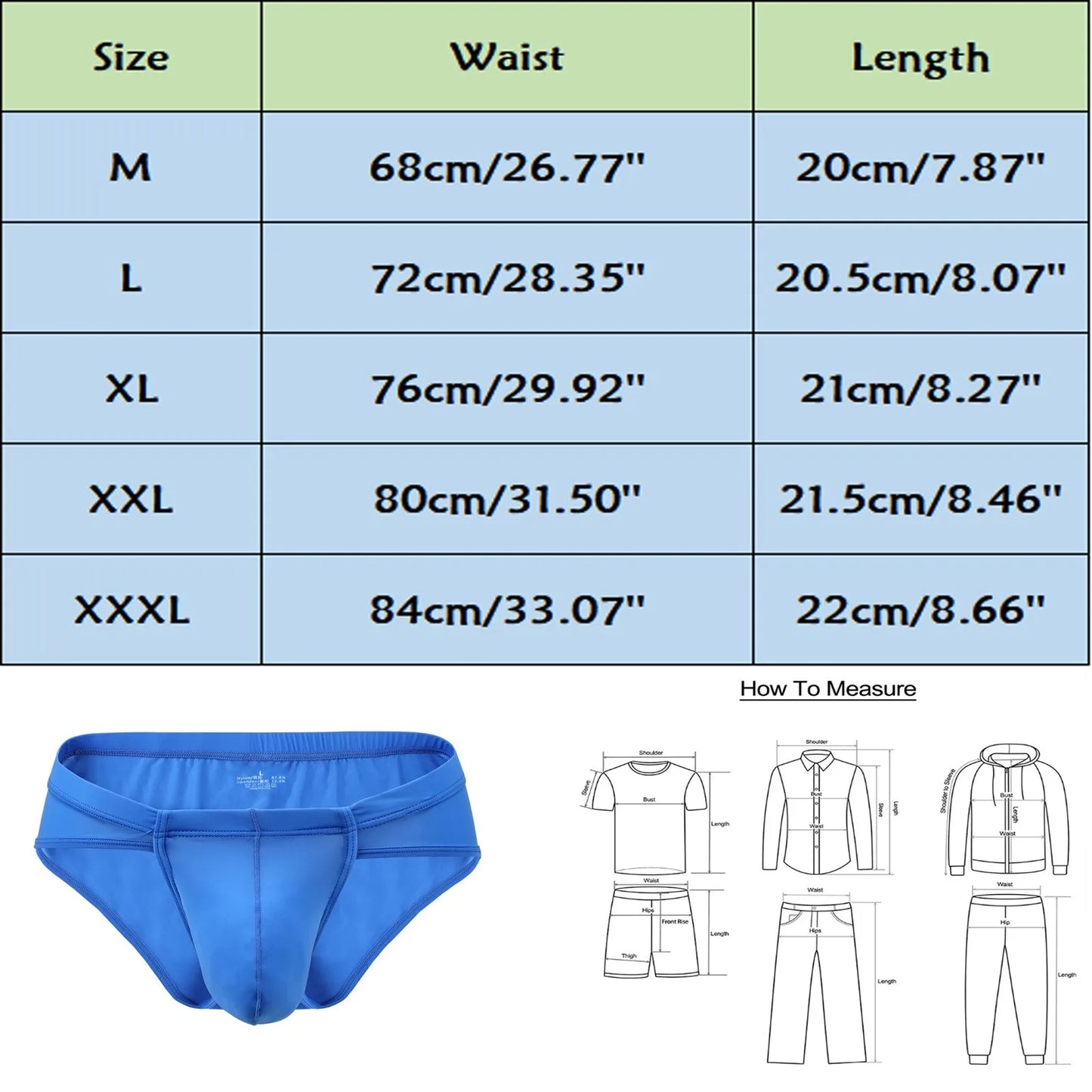 Men's Cotton Breathable Briefs