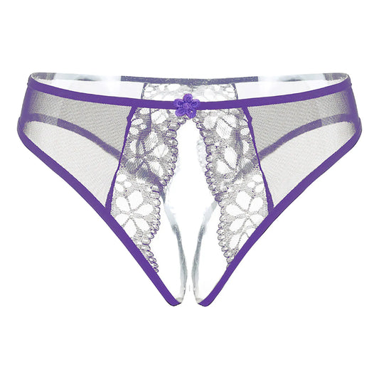Crotchless Lace Panties