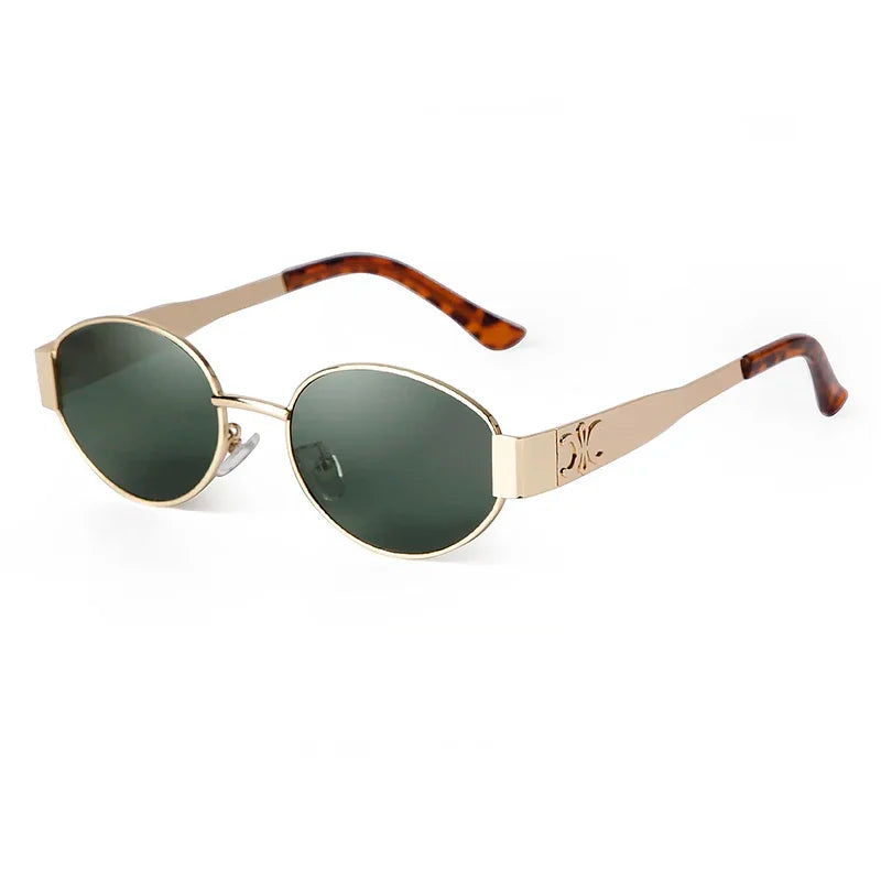 Metal Frame Pilot Sunglasses