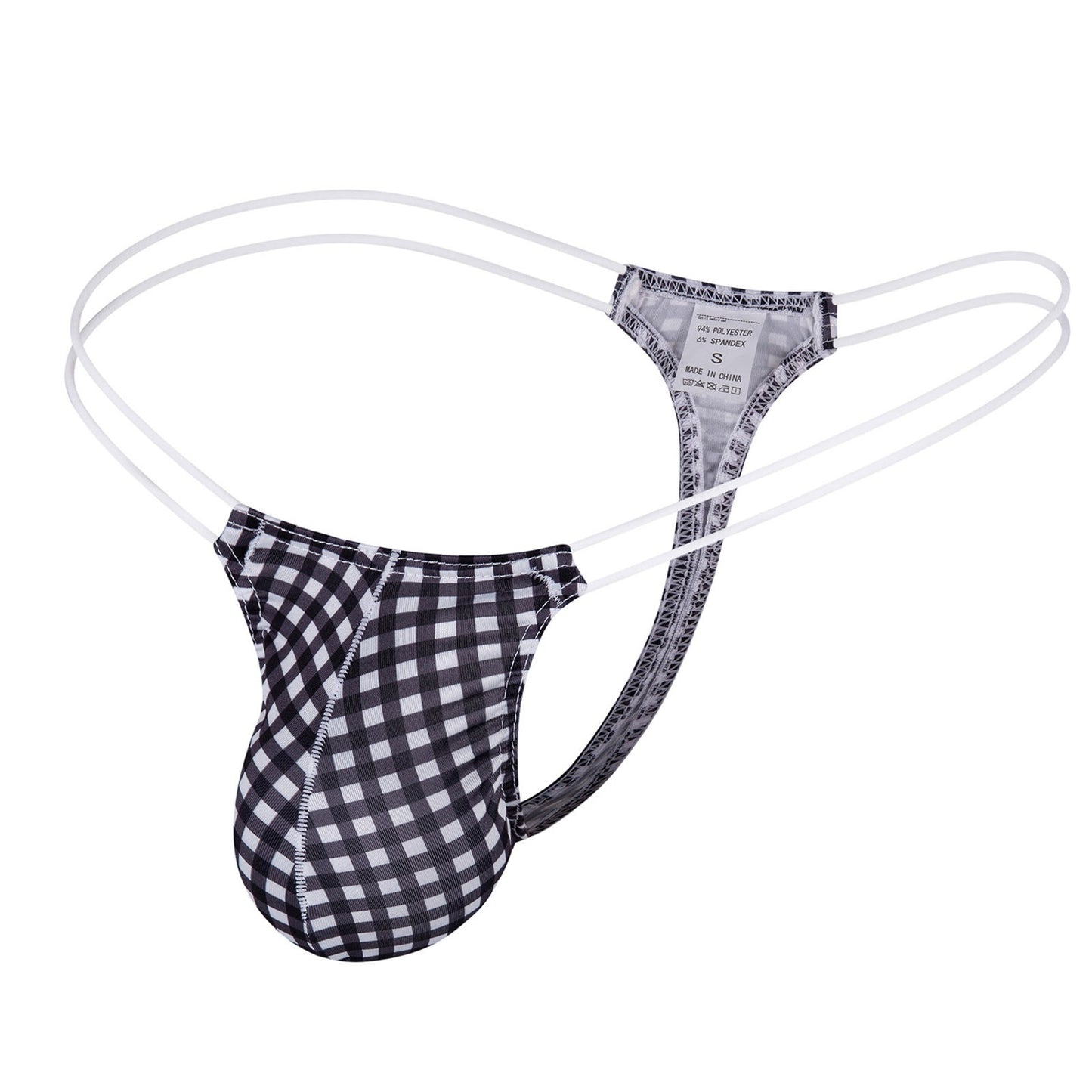 Plaid Printed Underwear For Men