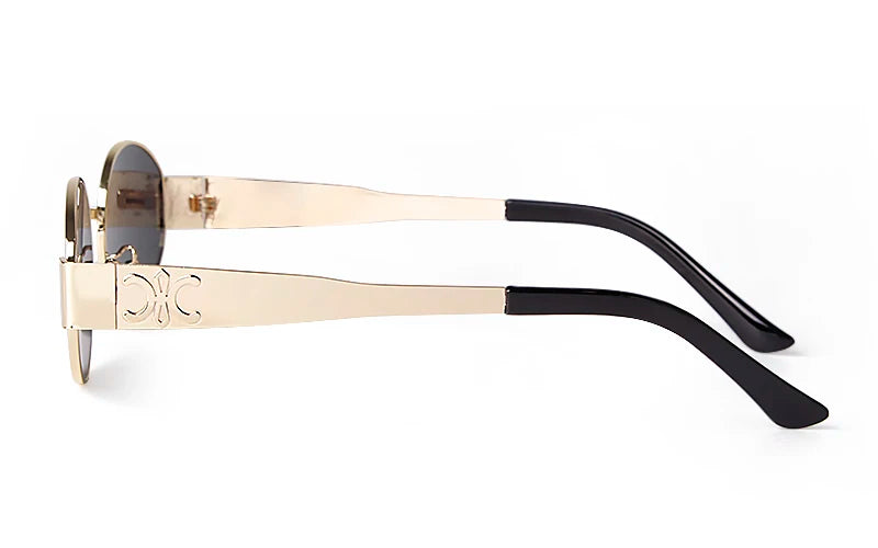 Metal Frame Pilot Sunglasses