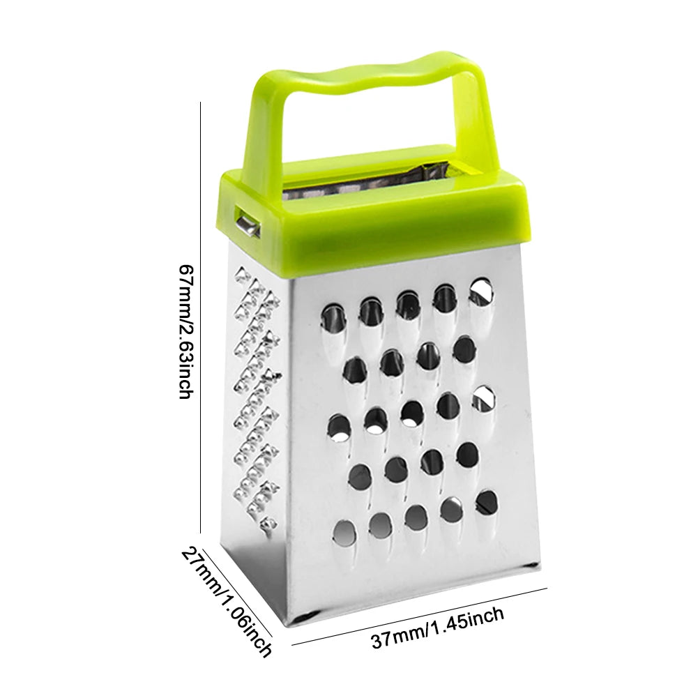 Stainless Steel Mini Four-Sided Grater Planer
