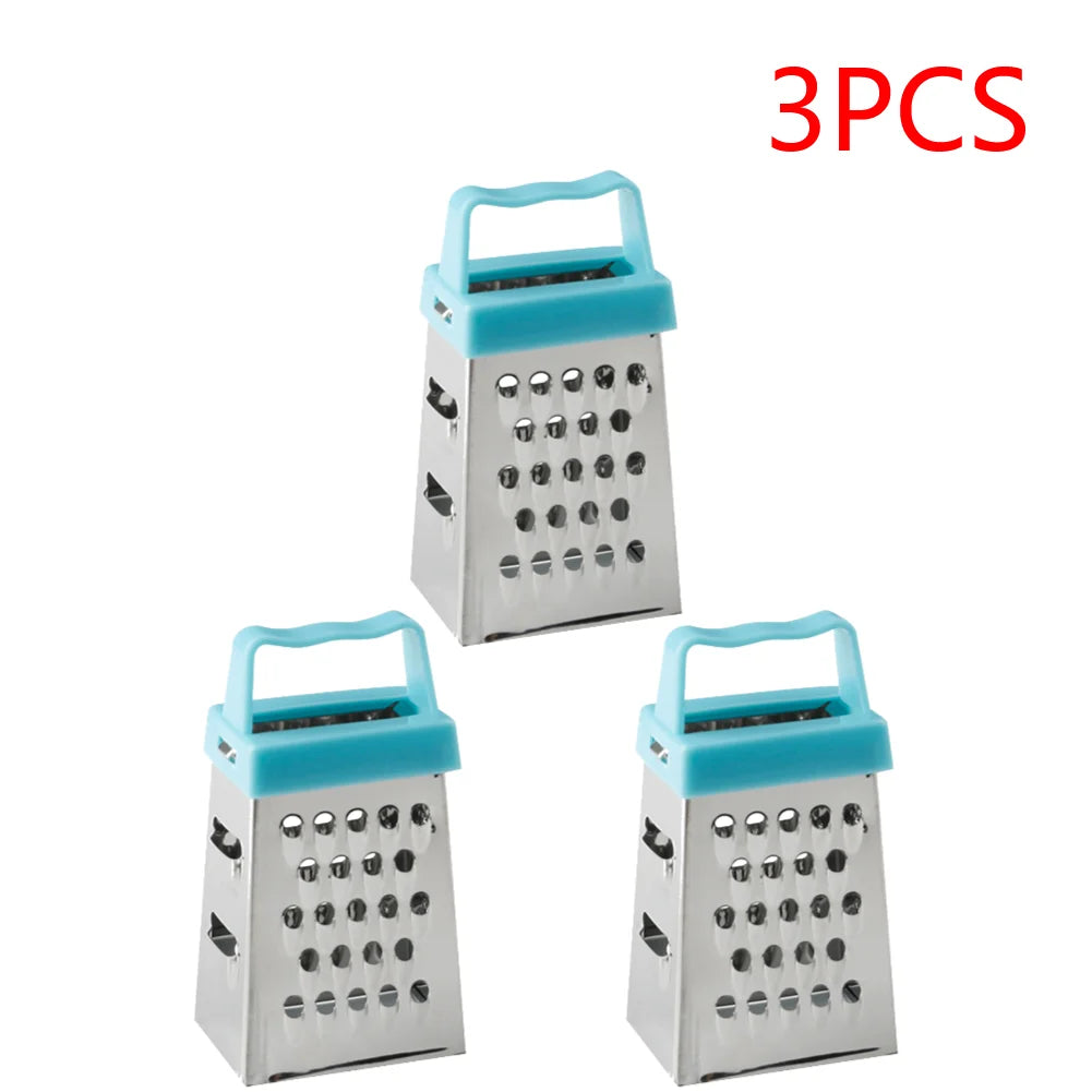 Stainless Steel Mini Four-Sided Grater Planer