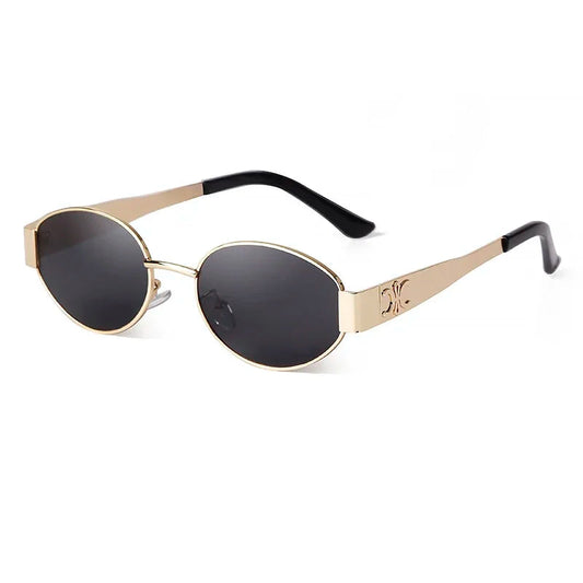Metal Frame Pilot Sunglasses