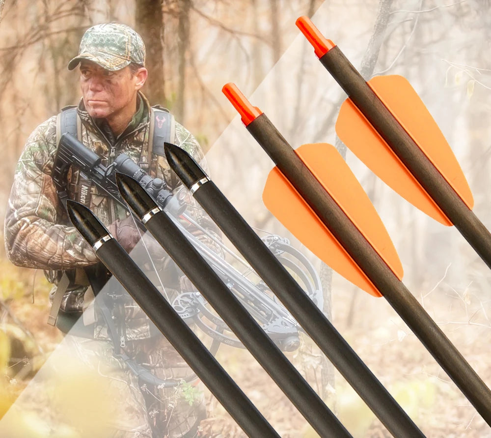 7.5/15 Inch Carbon Crossbow Bolts