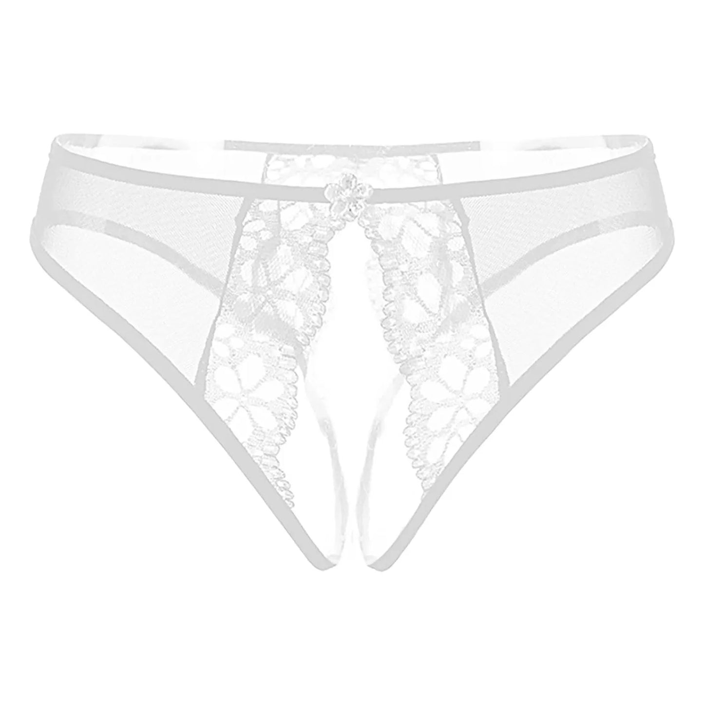 Crotchless Lace Panties