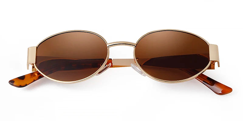 Metal Frame Pilot Sunglasses