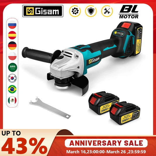 Brushless Angle Grinder