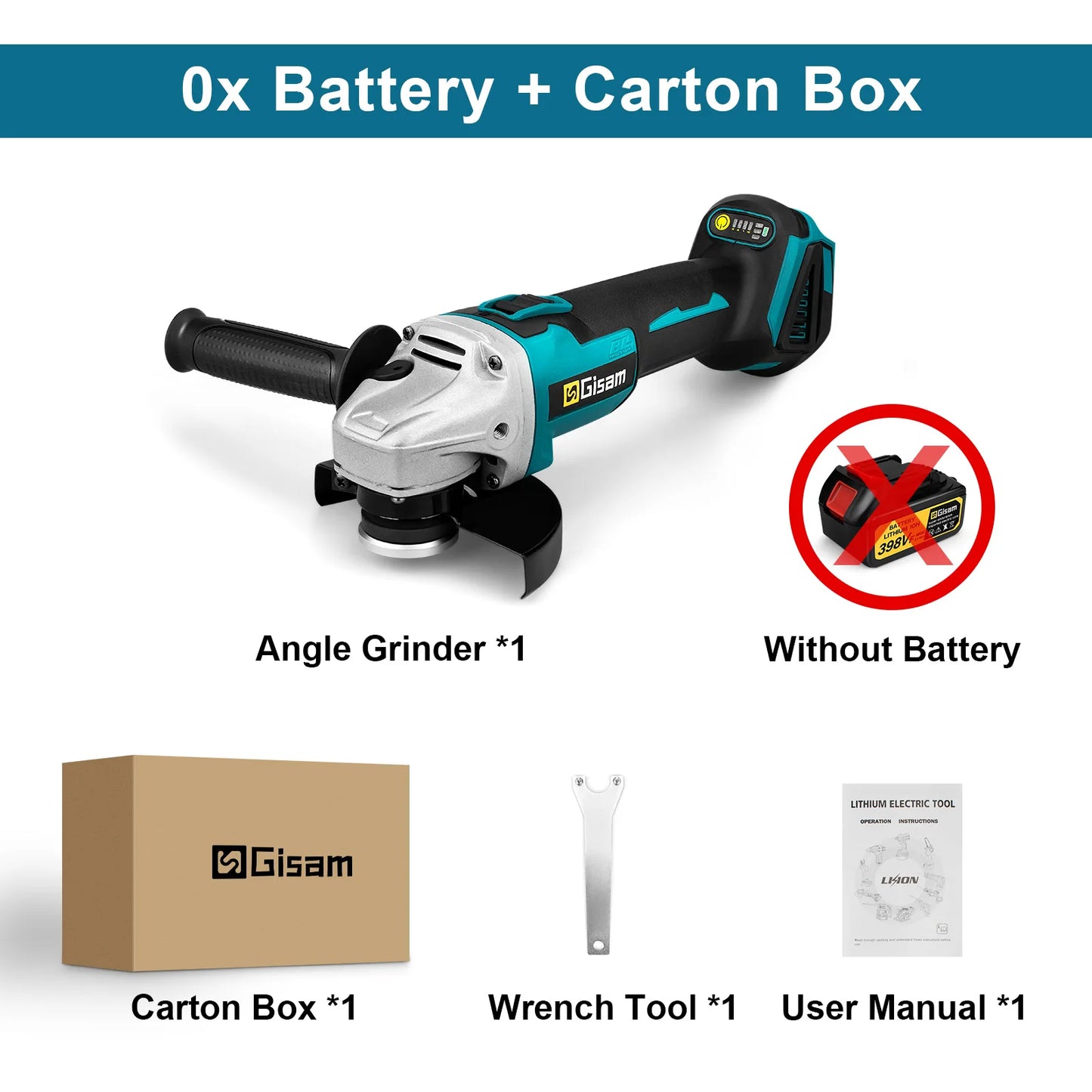 Brushless Angle Grinder