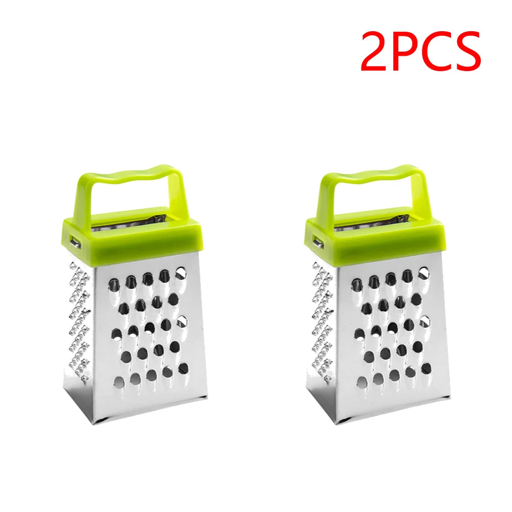 Stainless Steel Mini Four-Sided Grater Planer
