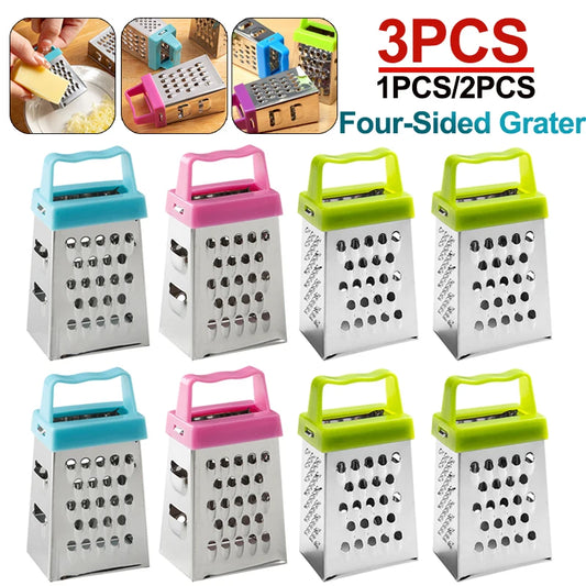 Stainless Steel Mini Four-Sided Grater Planer