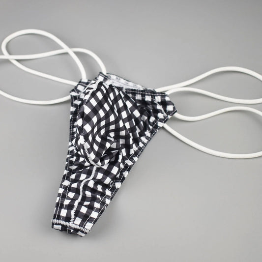 Plaid Printed Underwear For Men