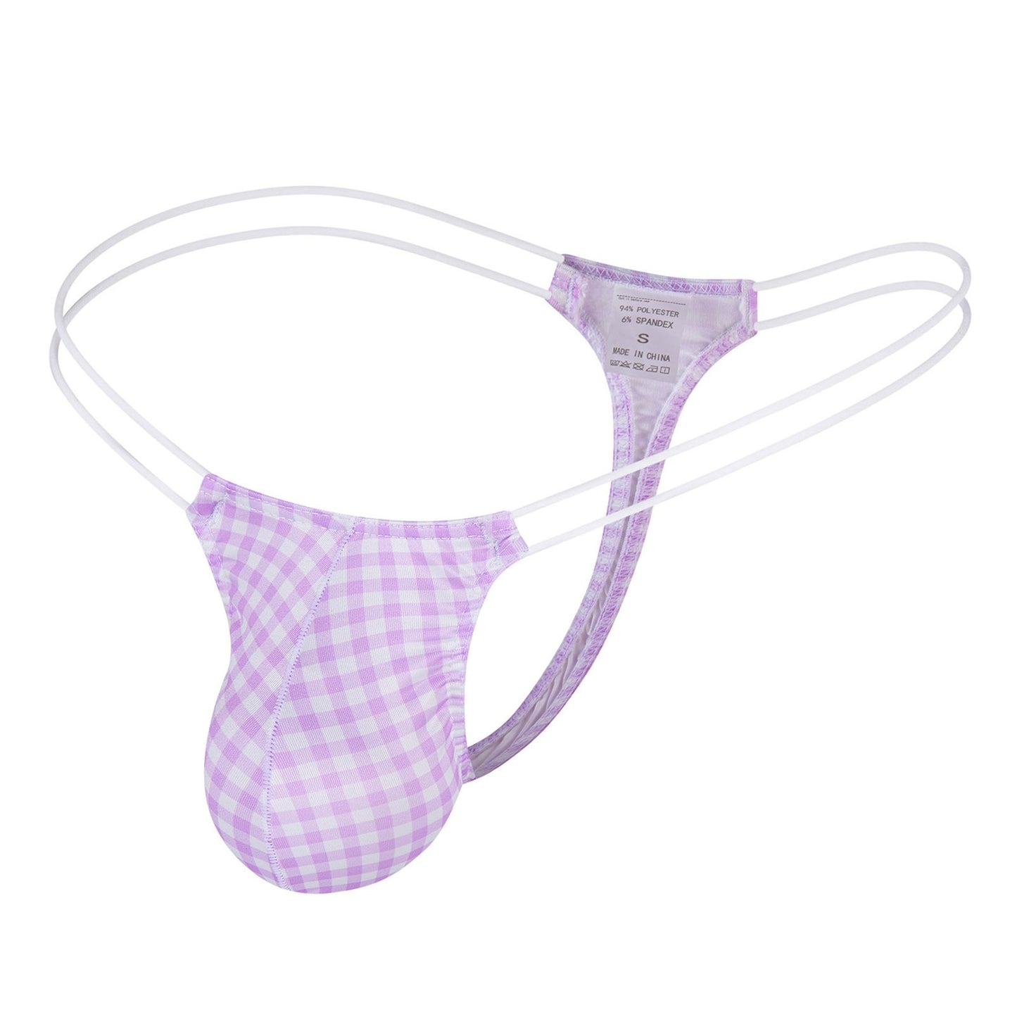 Plaid Printed Underwear For Men