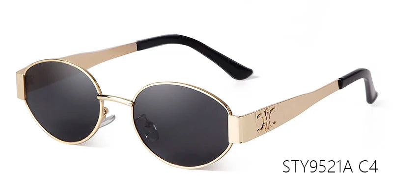 Metal Frame Pilot Sunglasses