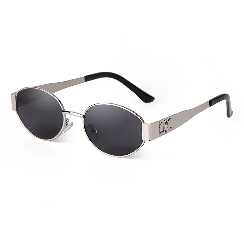 Metal Frame Pilot Sunglasses