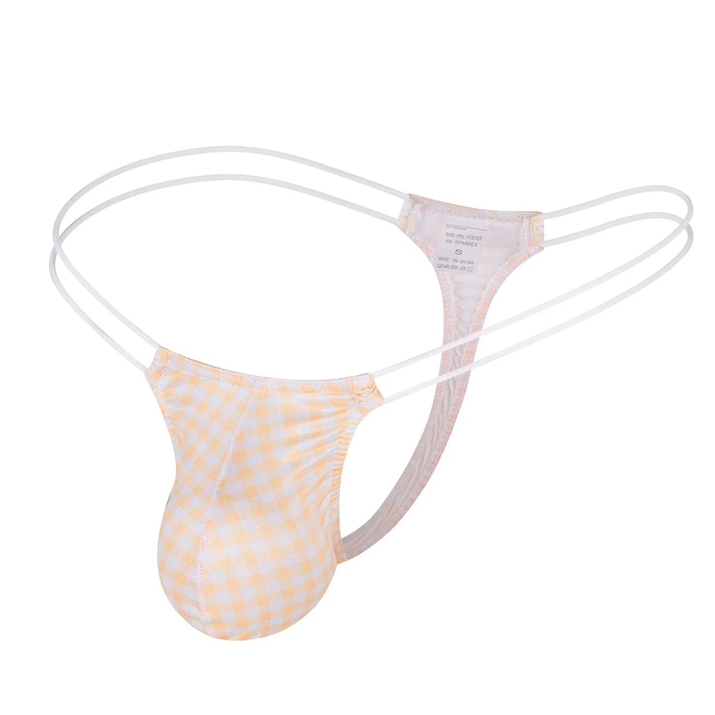 Plaid Printed Underwear For Men