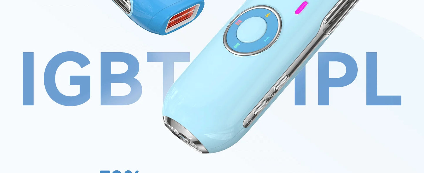 Hair Removal Laser IPL 22J Unlimited IGBT 5.2 cm² light Quick Flashes Painless Epilator Face Armpit Bikini Treament Boay Laser