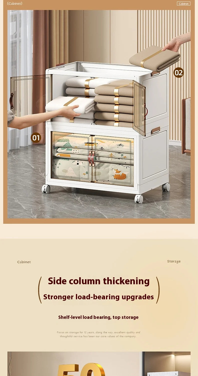 Multifunction Folding Living Room Cabinet