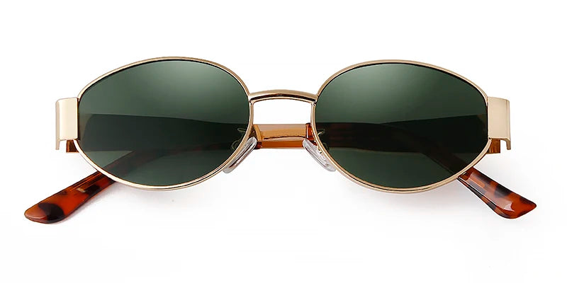 Metal Frame Pilot Sunglasses