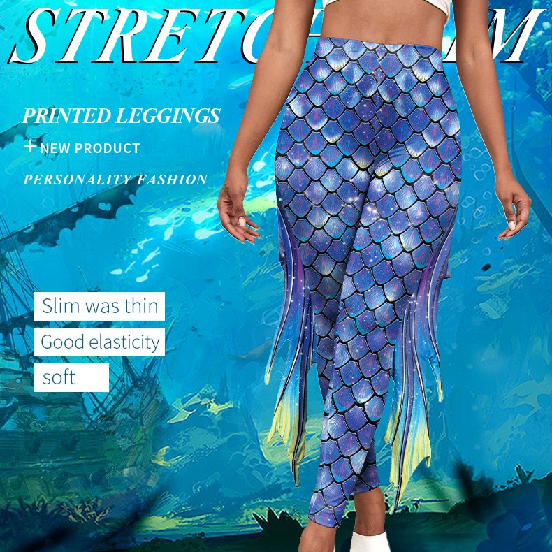 Slim Fish Slim Fish Pants With Raised Hips And Digital Fin Printing – Bloomfield ...