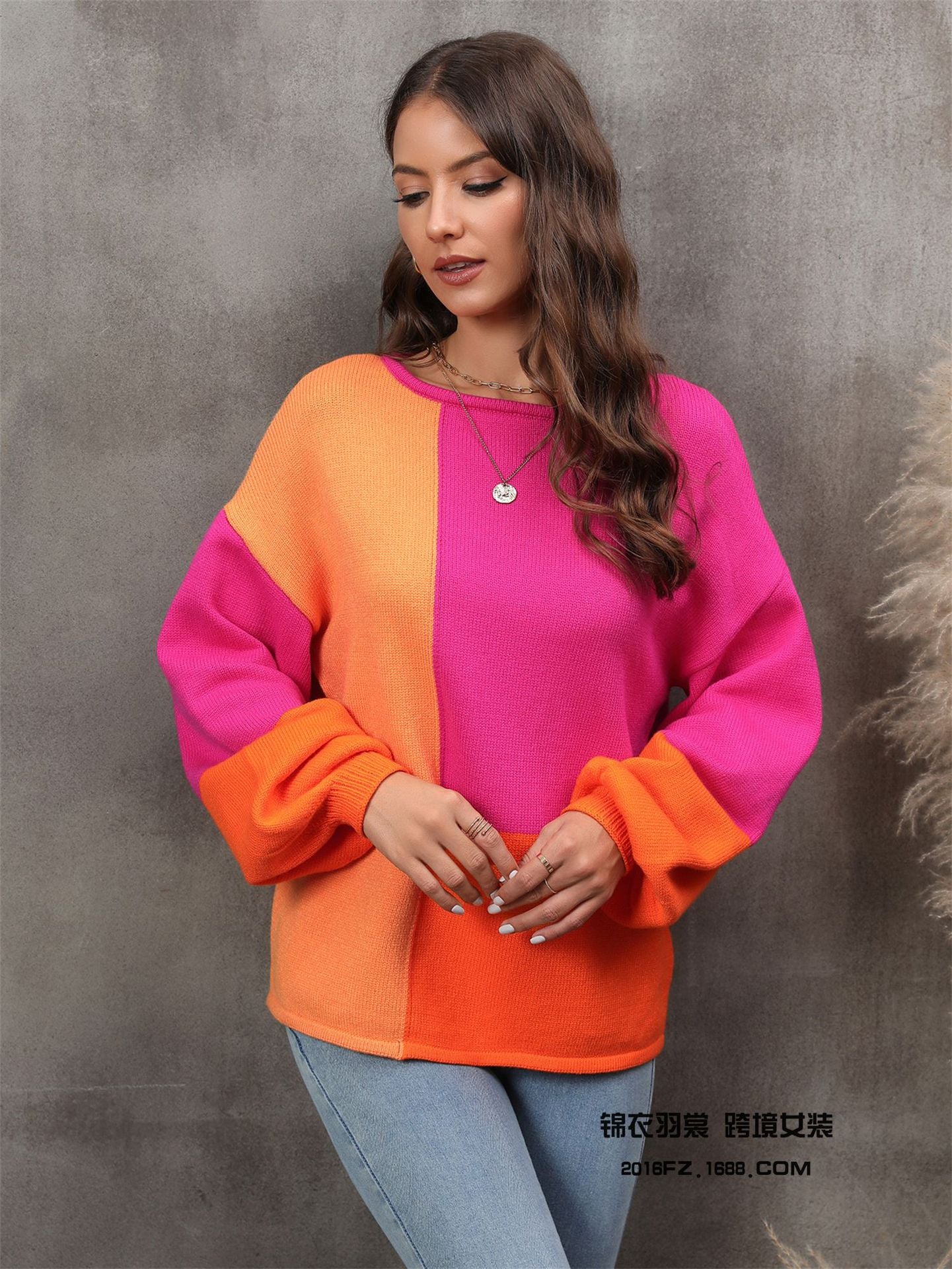 Fashion Knitted Loose Pullover