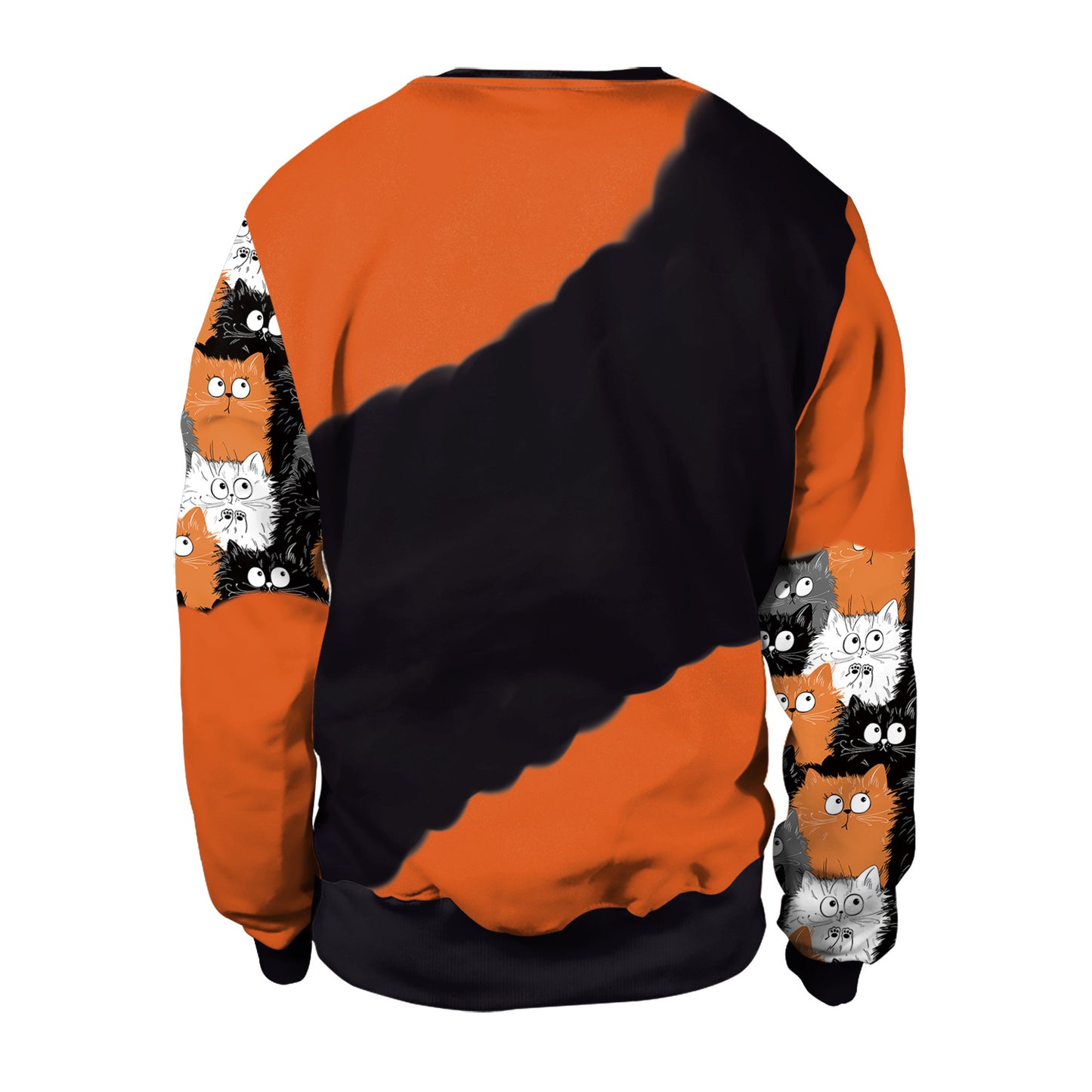 Women's Long-sleeved Pumpkin Halloween Sweater