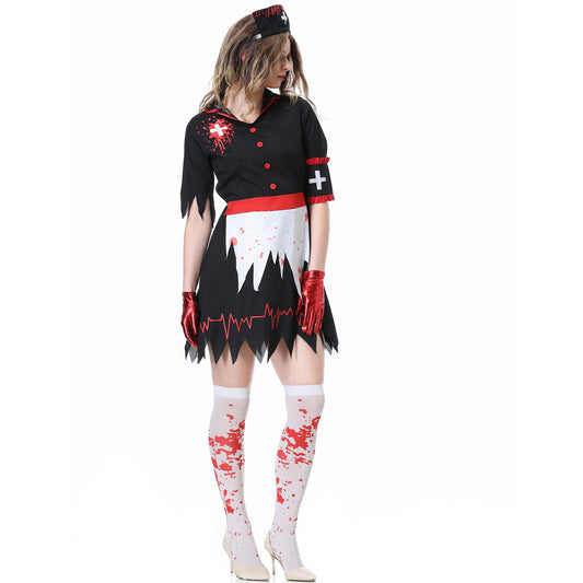 Bloodstained Halloween Nurse Costume