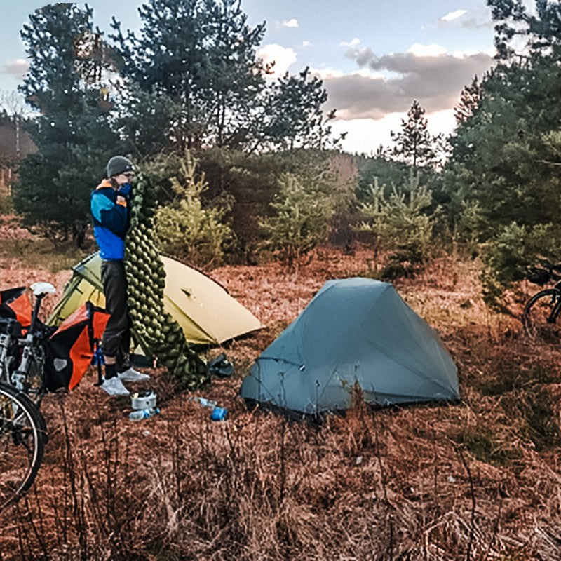 Tienda de campaña individual para exteriores de nailon recubierto de silicona 15D