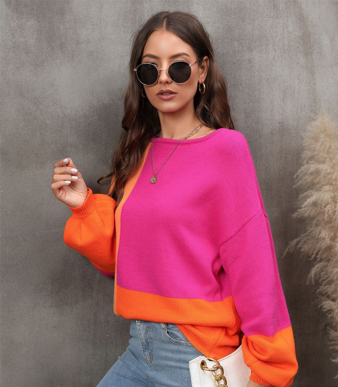 Fashion Knitted Loose Pullover