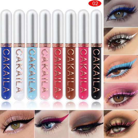 8 Color Liquid Eyeliner Set
