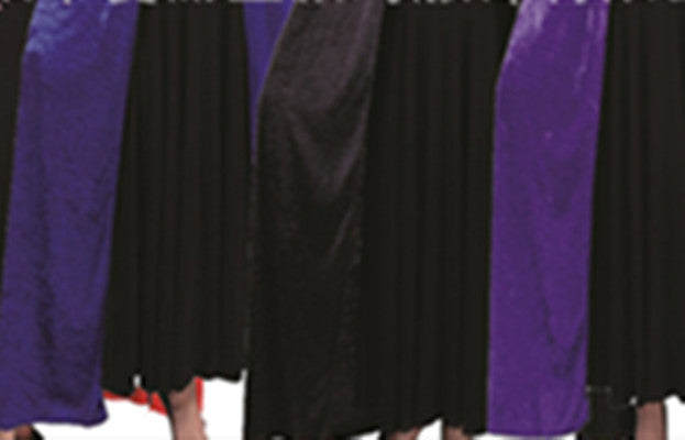 Women's Halloween Gold Velvet Cape Cloak