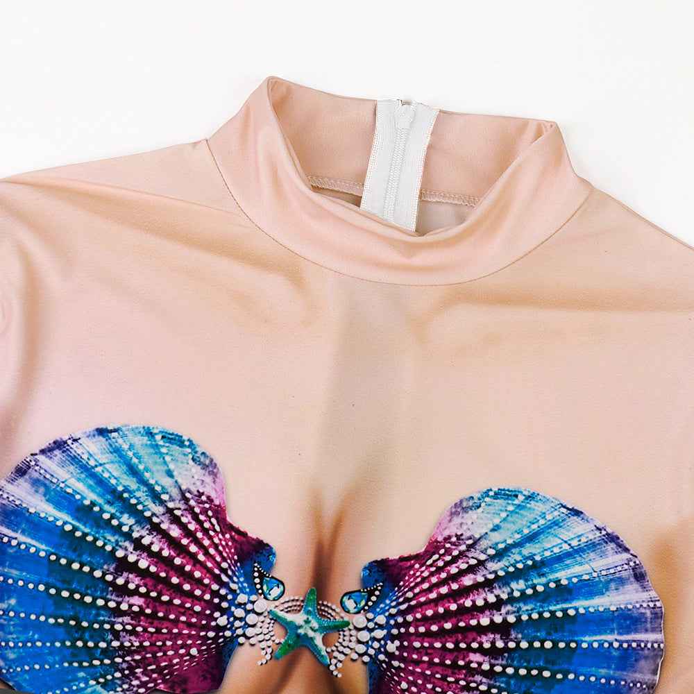 European And American Funny Performance Costumes 3D Human Body Printed Character Jumpsuit